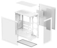 DEEPCOOL skříň CG580 4F / ATX / 4x120mm ARGB fans / 2xUSB 3.0 / panoramatická / tvrzené sklo / bílá