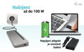 i-tec dokovací stanice USB-C Metal Ergonomic 4K/ 3x Display/ Power Delivery 100W + univerzální nabíječka 100W