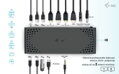 i-tec dokovací stanice Thunderbolt/ Dual display/ 4x USB 3.0/ 2x USB-C/ 2x DP/ 2x HDMI/ LAN/ Power Delivery 100W
