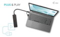 i-tec USB 3.1 Type C Metal HUB 2x USB 3.0 + 2x USB-C
