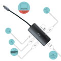 i-tec dokovací stanice USB-C Metal/ Nano Dock/ 4K UHD 3840×2160/ 3x USB 3.0/ HDMI + Power Delivery 60 W