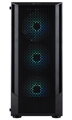 BitFenix skříň C50 Negro / ATX /  4x 120mm FRGB fan / 2xUSB 2.0 / USB 3.0 / tvrzené sklo / černá