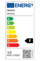 IMMAX LED Iineární lampička na monitor OFFICE/ 950lm/ CCT/ stmívatelná/ externí ovládací tlačítko/ černo-šedá