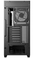DEEPCOOL skříň CG580 4F / ATX / 4x120mm ARGB fans / 2xUSB 3.0 / panoramatická / tvrzené sklo / černá