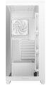 DEEPCOOL skříň CG580 4F / ATX / 4x120mm ARGB fans / 2xUSB 3.0 / panoramatická / tvrzené sklo / bílá