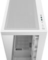 DEEPCOOL skříň CG580 4F / ATX / 4x120mm ARGB fans / 2xUSB 3.0 / panoramatická / tvrzené sklo / bílá