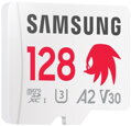 SAMSUNG PRO Plus Sonic the Hedgehog™ microSDXC 128GB + SD Adaptér / CL10 UHS-I U3 / A2 / V30