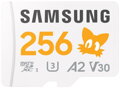 SAMSUNG PRO Plus Sonic the Hedgehog™ microSDXC 256GB + SD Adaptér / CL10 UHS-I U3 / A2 / V30