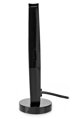 NEDIS aktivní pokojová DVB-T/T2 anténa/ FM / UHF / VHF/ rozsah příjmu 0-15 km/ LTE700/ zesílení 28 dB/ ABS/ černá