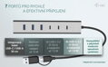 i-tec USB-A/USB-C Metal charging HUB 7x port/ 3x USB-C 3.1/ 4x USB 2.0/ kovový