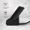 AXAGON čtečka kontaktních smart karet (eObčanka), microSD/SD, SIM karet / CRE-SM2 / USB 2.0 / 1,3m