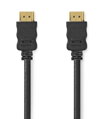 NEDIS High Speed HDMI 2.0 kabel s ethernetem/ 4K@60Hz/ zlacené konektory HDMI-HDMI/ černý/ bulk/ 7,5m