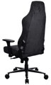 AROZZI herní židle VERNAZZA Soft Fabric Pure Black/ povrch Elastron/ černá