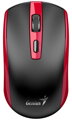 GENIUS ECO-8150 Red/ 1200 dpi/ bezdrátová/ dobíjecí/ Copilot/ 4tlačítková/ USB-A/ USB-C/ černočervená