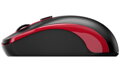 GENIUS ECO-8150 Red/ 1200 dpi/ bezdrátová/ dobíjecí/ Copilot/ 4tlačítková/ USB-A/ USB-C/ černočervená