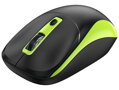 GENIUS NX-7123 BlackGreen/ 1200 dpi/ bezdrátová/ Copilot/ 4tlačítková/ USB-A/ USB-C/ černozelená