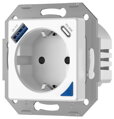 IMMAX NEO SMART chytrá vnitřní zásuvka bez kolíku (typ F)/ 16A/ 1x USB/ 1x USB-C/ PD 20W/ Zigbee/ LIDL/ TUYA