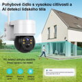 POUŽITÉ - TRX Innotronik ICS-BC26 Bezpečnostní Bezdrátová wi-fi solární PTZ otočná IP kamera 2.0MPix 1920x1080p
