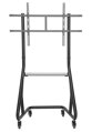 POŠKOZENÝ OBAL - Neomounts NS-M3800BLACK / Držák displeje /stojan+vozík/ 60