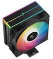 DEEPCOOL chladič AG400 ARGB V2 / 120mm fan ARGB / 4x heatpipes / PWM / pro Intel i AMD / bílý