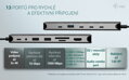 i-tec dokovací stanice USB-C Metal Nano 3x Display Dock, 2x HDMI 1x USB-C video, PD 140W + nabíječka 140 W