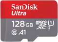 SanDisk Ultra microSDXC 128GB / A1 Class 10 UHS-I / up to 140MB/s / + SD adaptér
