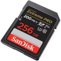 SanDisk Extreme PRO 256GB SDXC / UHS-I, Class 10, U3, V30 /  up to 200MB/s & 140MB/s Read/Write / + 2 years RescuePRO