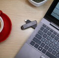 SanDisk Extreme PRO Dual Drive 1TB / USB Type-C + USB Type-A / USB 3.2 Gen 1 / kov / černá