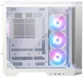 POŠKOZENÝ OBAL - MSI skříň MAG PANO 100R PZ White/ bez zdroje/ levé a přední sklo/ 4x 120 mm A-RGB fan/ 1x USB-C/ 1x USB3.2/ b...