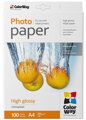 COLORWAY fotopapír/ high glossy 200g/m2, A4/ 100 kusů