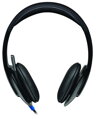 Logitech Headset Stereo H540/ drátová sluchátka + mikrofon/ USB/ černá
