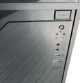 EUROCASE MidT ML M6-590B / mATX / bez zdroje / 2x USB 3.0 / černá
