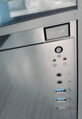 EUROCASE MidT ML M6-590B / mATX / bez zdroje / 2x USB 3.0 / USB-C / černá