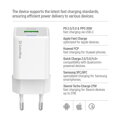 COLORWAY 1x USB-C/ síťová nabíječka/ GaN/ PD/ PPS/ QC/ 30W/ Bílá