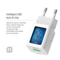 COLORWAY 1x USB-C/ síťová nabíječka/ GaN/ PD/ PPS/ QC/ 30W/ Bílá