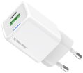 COLORWAY 1x USB-C/ síťová nabíječka/ GaN/ PD/ PPS/ QC/ 35W/ Včetně 100cm kabelu/ Bílá