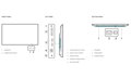 BENQ panel 43" ST4304/ Digital Signage/ UHD 4K/ provoz 18/7/ 2x HDMI/ RJ45/ 2x USB/ Android