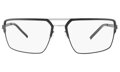 GUNNAR kancelářske/herní brýle  PINNACLES ONYX-SILVER čirá skla-PRO BLF 35 GUNNAR focus