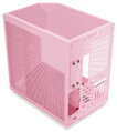HYTE skříň Y70 Strawberry Milk / levé a přední sklo / Riser PCIe 4.0 / bez zdroje / 1x USB-C / 2x USB-A /