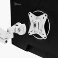 AROZZI ALZARE NEO White/ stolní držák pro monitory/ plynový píst/ kovový/ bílý