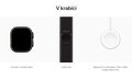 Apple Watch Ultra 3 49mm Černý titan s černým trailovým tahem - S/M