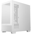 DEEPCOOL skříň CG380 3F microATX / 3x120mm  ARGB PWM / USB 3.0 / 2×USB 2.0 / panoramatická bílá