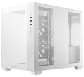 DEEPCOOL skříň CG330 3F microATX / 3x120 mm ARGB fan / USB 3.0 / 2×USB 2.0/ panoramatická / bílá