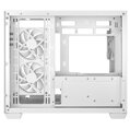 DEEPCOOL skříň CG330 3F microATX / 3x120 mm ARGB fan / USB 3.0 / 2×USB 2.0/ panoramatická / bílá