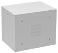 Rozvaděč nástěnný GrandN DUO 9U 450mm, dveře plech, RAL 7035, GrandND-9U-645-21-G