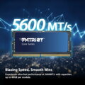 PATRIOT Core Series 12GB DDR5 5600MT/s / SO-DIMM / CL46 / 1,1V