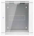 Ubiquiti UniFi 12U Rack Cabinet Wall SW Glass - Nástěnný rozvaděč, výška 12U, ventilátory, prosklené dveře, dvoudílný