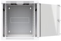 Ubiquiti UniFi 12U Rack Cabinet Wall SW Glass - Nástěnný rozvaděč, výška 12U, ventilátory, prosklené dveře, dvoudílný