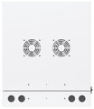 Ubiquiti UniFi 12U Rack Cabinet Wall SW Glass - Nástěnný rozvaděč, výška 12U, ventilátory, prosklené dveře, dvoudílný
