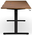Endorfy herní stůl Atlas L electric Dark Wood / 150x76cm / nosnost 80kg / el. nastavení výšky (72-120cm) / tmavé dřevo